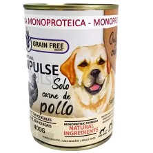 Lata Paté Impulse Pollo 97% | Alimento Húmedo Monoproteico e Hipoalergénico 400g