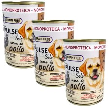 Lata Paté Impulse Pollo 97% | Alimento Húmedo Monoproteico e Hipoalergénico 400g