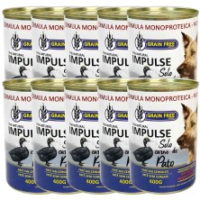 Impulse Pato 97% | Comida Húmeda Monoprotéica y Sin Cereales