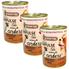 Impulse Cordero 97% | Comida Húmeda Monoprotéica para Perros