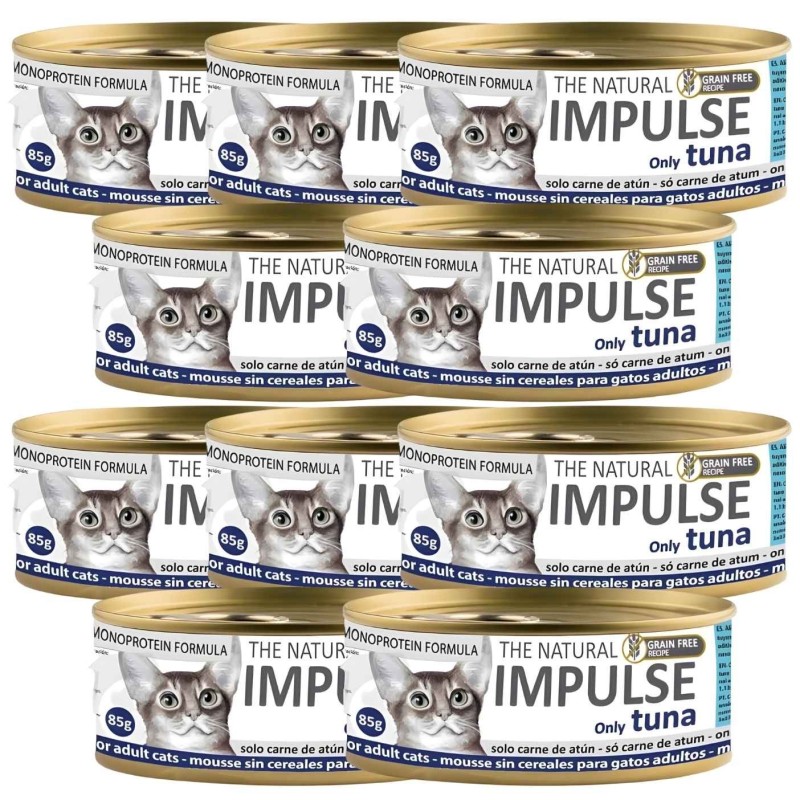 Impulse Atún Gatos | Dieta de Eliminación y Exclusión