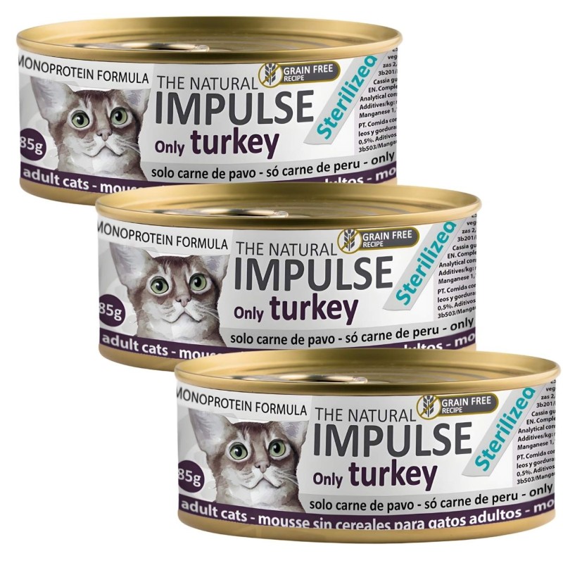 Impulse Pavo Gatos Esterilizados | Dieta de Eliminación
