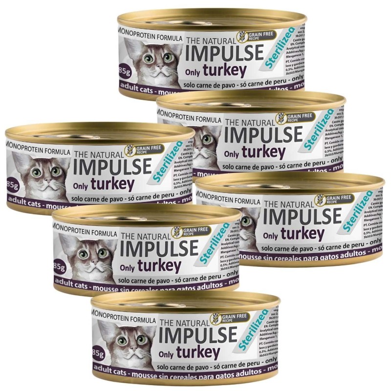 Impulse Pavo Gatos Esterilizados | Dieta de Eliminación