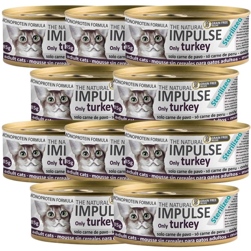 Impulse Pavo Gatos Esterilizados | Dieta de Eliminación