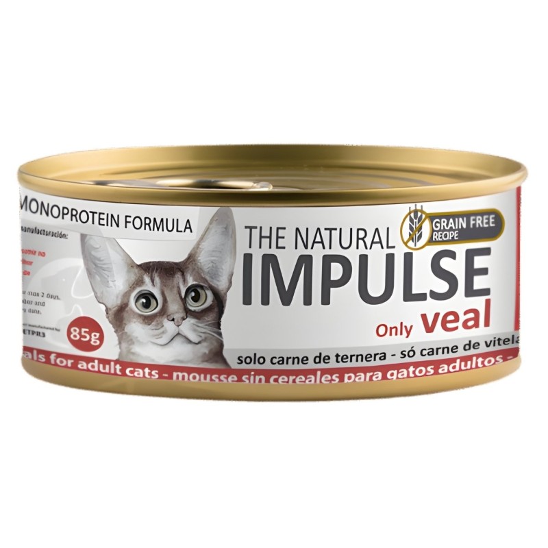 Impulse Ternera Gatos | Dieta de Eliminación y Exclusión