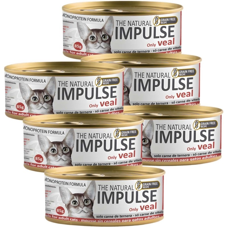 Impulse Ternera Gatos | Dieta de Eliminación y Exclusión