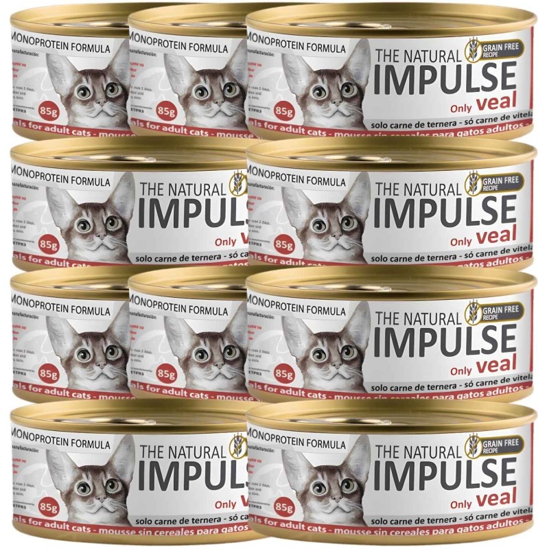 Impulse Ternera Gatos | Dieta de Eliminación y Exclusión