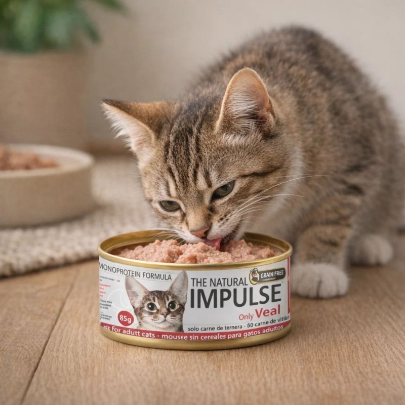 Impulse Ternera Gatos | Dieta de Eliminación y Exclusión