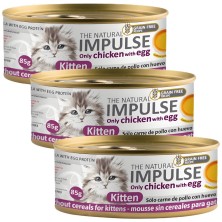 Impulse Kitten Pollo 85g | Comida Húmeda Monoproteica Gatitos