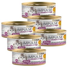 Impulse Kitten Pollo 85g | Comida Húmeda Monoproteica Gatitos