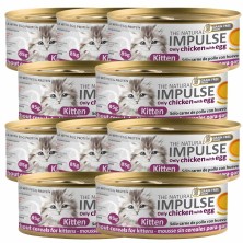Impulse Kitten Pollo 85g | Comida Húmeda Monoproteica Gatitos