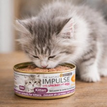 Impulse Kitten Pollo 85g | Comida Húmeda Monoproteica Gatitos