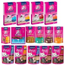 Pack Vitakraft Gatos: 22 Snacks y Comida Húmeda Variada | Oferta Degustación
