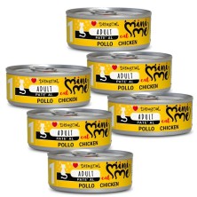 Disugual Mini-me Adulto Pollo 85g | Comida Húmeda Natural Gatos