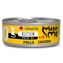 Disugual Mini-me Kitten 10 Pollo 85g | Comida Húmeda Gatitos