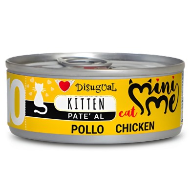 Disugual Mini-me Kitten 10 Pollo 85g | Comida Húmeda Gatitos