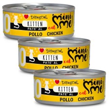 Disugual Mini-me Kitten 10 Pollo 85g | Comida Húmeda Gatitos