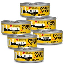 Disugual Mini-me Kitten 10 Pollo 85g | Comida Húmeda Gatitos