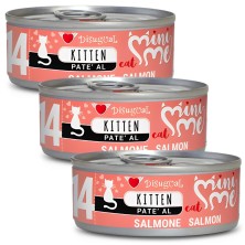 Disugual Mini-me Kitten 14 Salmón 85g | Comida Húmeda Gatitos