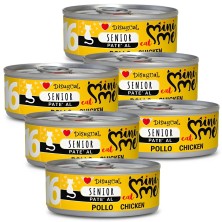 Disugual Mini-me Senior 16 Pollo 85g | Comida Húmeda Gatos Senior
