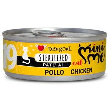 Disugual Mini-me Sterilized 19 Pollo 85g | Comida Gatos Esterilizados