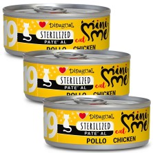 Disugual Mini-me Sterilized 19 Pollo 85g | Comida Gatos Esterilizados