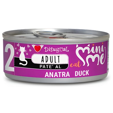 Disugual Mini-me Adulto 2 Pato 85g | Comida Húmeda Natural