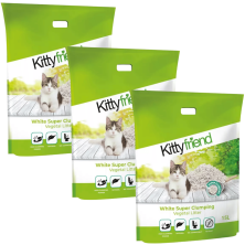 Arena Tofu KittyFriend 15 L | Control de Olores y Sin Polvo