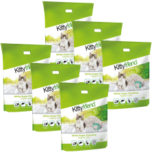 Arena Tofu KittyFriend 15 L | Control de Olores y Sin Polvo