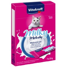 Snack Líquido Vitakraft Cat Milky Melody | Crema de Leche para Gatos