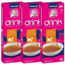 Snack Líquido Vitakraft Cat Drink Gatos | Bebida Hidratante con Taurina