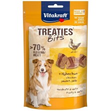 Vitakraft Treaties Bits de Pollo 120g | Premios Sabrosos para Perros
