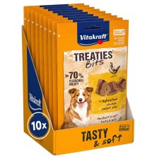 Vitakraft Treaties Bits de Pollo 120g | Premios Sabrosos para Perros