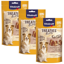 Vitakraft Treaties Bits con Paté de Hígado 120g | Premios Jugosos para Perros
