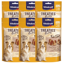 Vitakraft Treaties Bits con Paté de Hígado 120g | Premios Jugosos para Perros