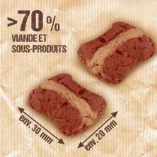 Vitakraft Treaties Bits con Paté de Hígado 120g | Premios Jugosos para Perros