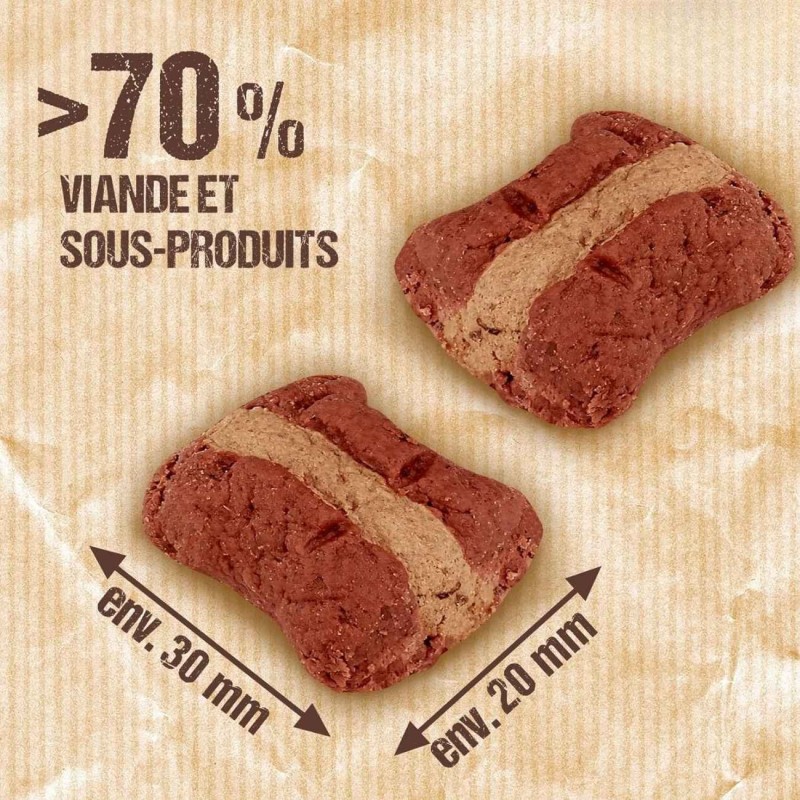Vitakraft Treaties Bits con Paté de Hígado 120g | Premios Jugosos para Perros