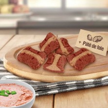 Vitakraft Treaties Bits con Paté de Hígado 120g | Premios Jugosos para Perros