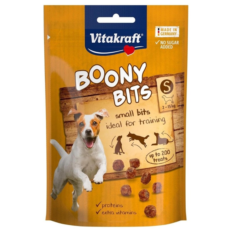Vitakraft Boony Bits Talla S 120g | Premios Mini para Perros Pequeños