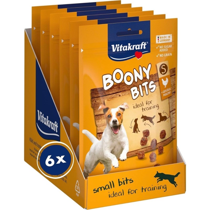 Vitakraft Boony Bits Talla S 120g | Premios Mini para Perros Pequeños
