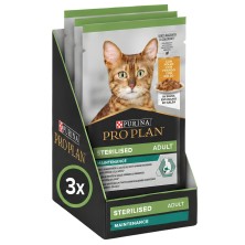 Purina Pro Plan Sterilised Pollo en Salsa 85g | Alimento para Gatos Esterilizados