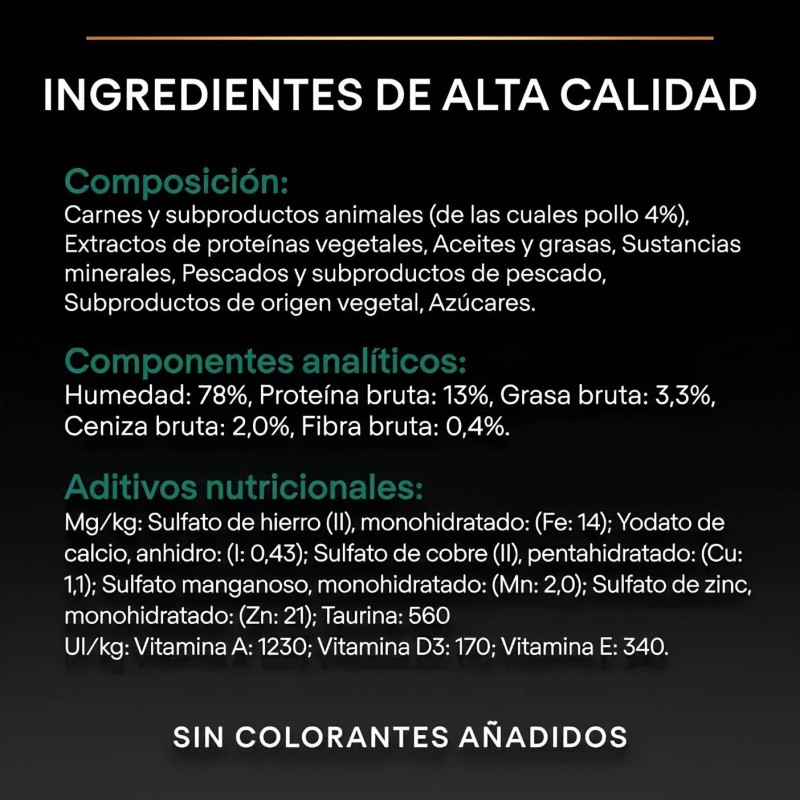 Purina Pro Plan Sterilised Pollo en Salsa 85g | Alimento para Gatos Esterilizados