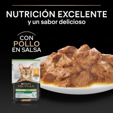 Purina Pro Plan Sterilised Pollo en Salsa 85g | Alimento para Gatos Esterilizados