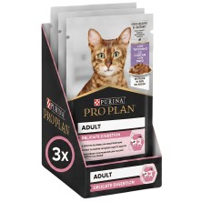 Purina Pro Plan Delicate Pavo en Salsa 85g | Alimento Gatos Digestión Sensible