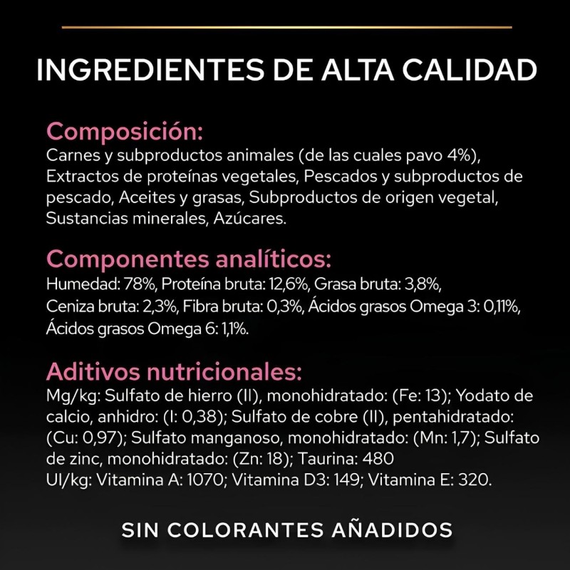 Purina Pro Plan Delicate Pavo en Salsa 85g | Alimento Gatos Digestión Sensible