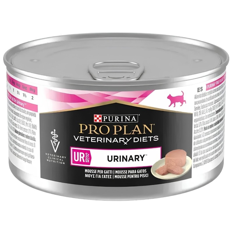Purina Pro Plan Feline UR Urinary Mousse 195g | Alimento Húmedo para Gatos