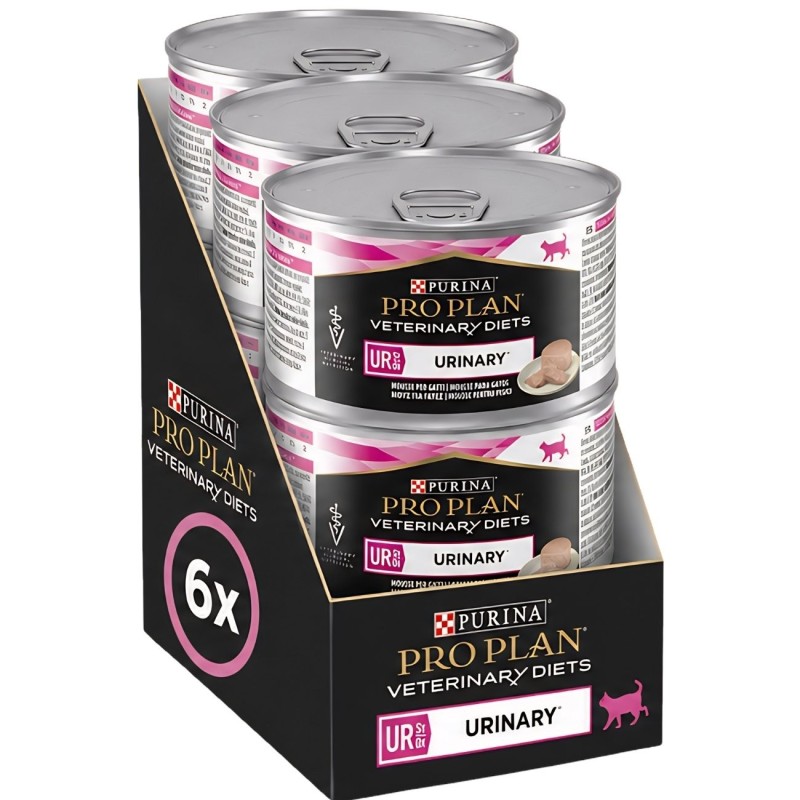 Purina Pro Plan Feline UR Urinary Mousse 195g | Alimento Húmedo para Gatos