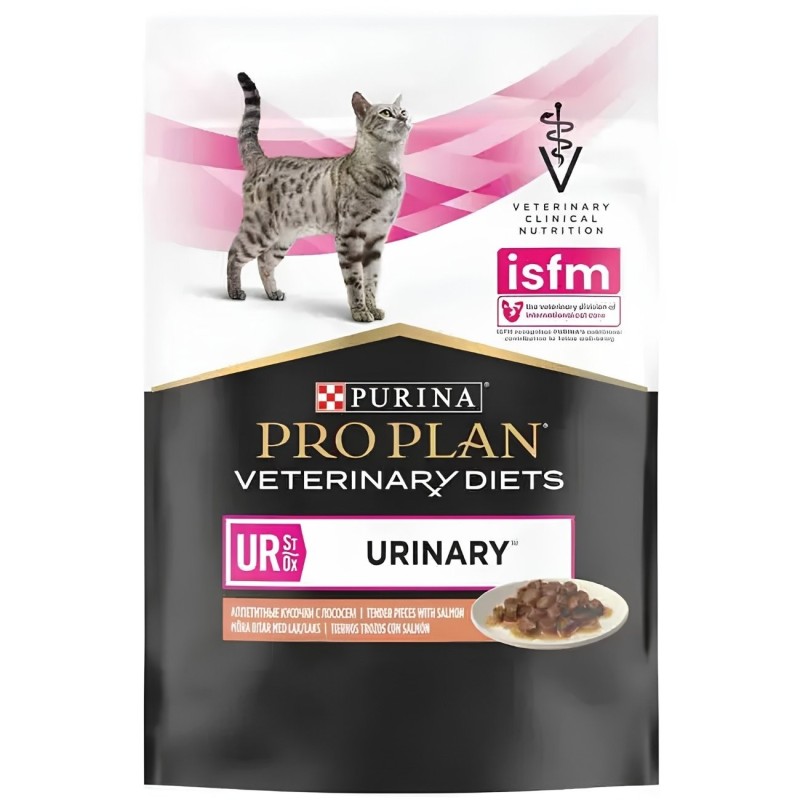 Purina Pro Plan Feline UR Urinary Salmón 10x85g | Comida Húmeda Gatos