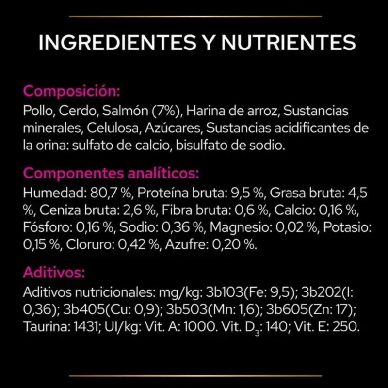 Purina Pro Plan Feline UR Urinary Pollo 10x85g | Comida Húmeda Gatos