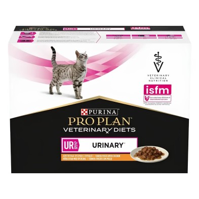 Purina Pro Plan Feline UR Urinary Pollo 10x85g | Comida Húmeda Gatos